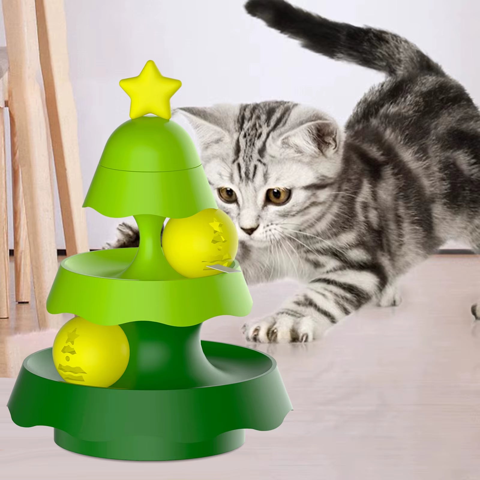 Creative Cats Slow Feeding Snack Toy Pet Interactive Food Feeding Device Educate Toys Fun Roast Chicken Leg 360° Rotating Feeder