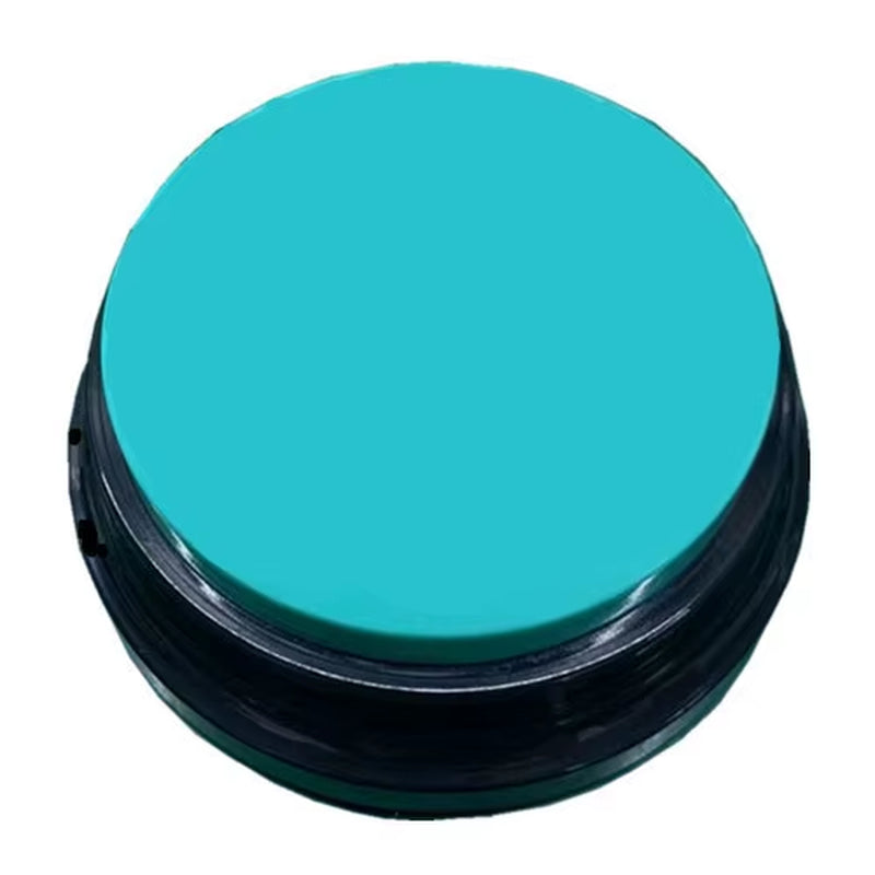 Pet Button Color Voice Recording Button, Dog Buttons for Communication Pet Training Buzzer, 30 Second Record