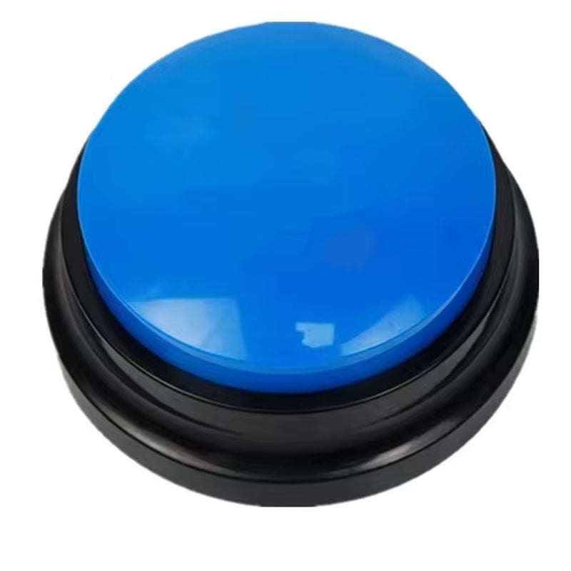 Pet Button Color Voice Recording Button, Dog Buttons for Communication Pet Training Buzzer, 30 Second Record